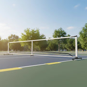 Portable 6.7m Pickleball Net Set - Heavy Duty Metal Frame with Wheels V63-953491