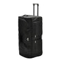Large Black Wheeled Travel Duffle Bag Rolling Luggage Trolley for Sports and Getaways V63-953501