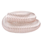 2m PU Flexible Ducting Hose - Clear Ventilation & Dust Extraction Tube for Woodworking & Fume Control V63-953531