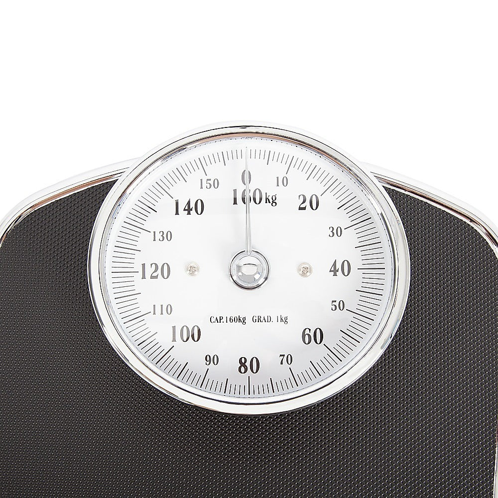 Medical Style Bathroom Scales Large Analogue Dial Heavy Duty Mechanical Scale for Home Use V63-953541