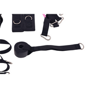 14pc Pilates Bar Kit with Resistance Bands & Belt - Home Fitness Pedal Puller V63-953551