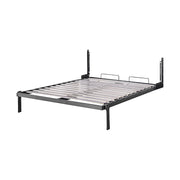 Double DIY Wall Bed Hardware Kit with Black handle – Frame & Mechanism for Custom Build
