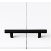 Queen Wall Bed in White – Space Saving Murphy Bed Kit with Black Door Handle