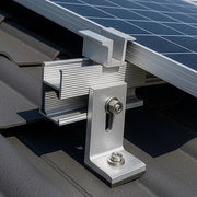 Solar Panel Roof Mount Kit - Universal Clamps & Brackets Set for Secure Solar Installation V63-953941