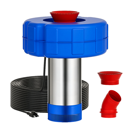 Large Floating Pond Fountain Pump - Outdoor Water Feature & Aerator V63-953981