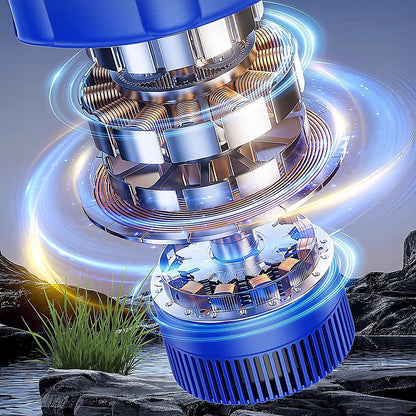 Large Floating Pond Fountain Pump - Outdoor Water Feature & Aerator V63-953981