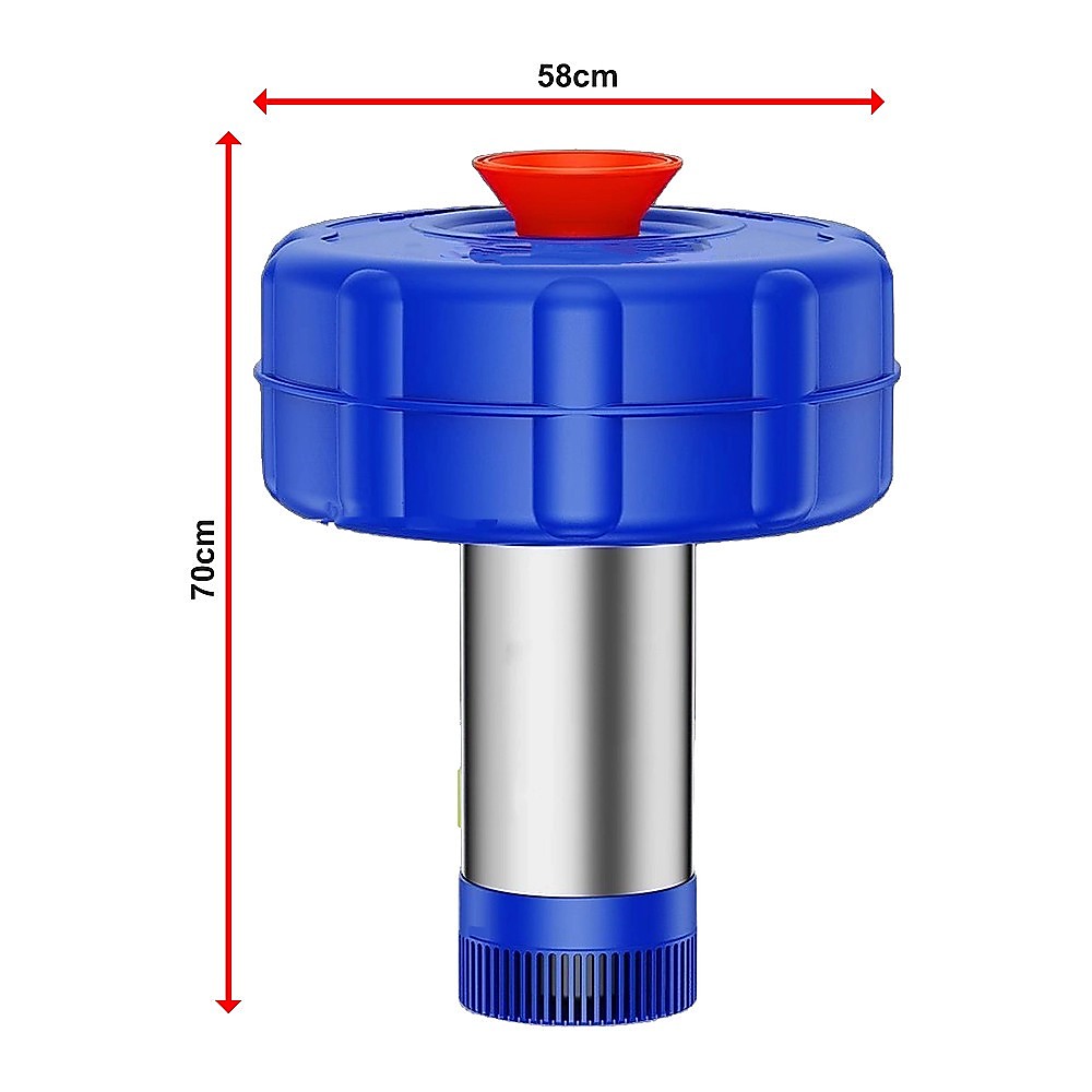 Large Floating Pond Fountain Pump - Outdoor Water Feature & Aerator V63-953981