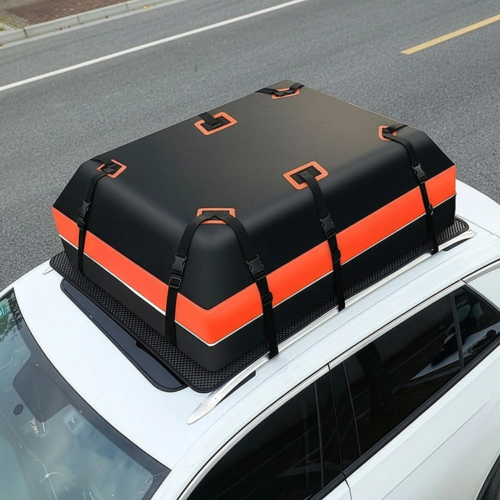 600L Car Roof Bag Cargo Carrier - Large Waterproof Rooftop Luggage Rack Storage V63-953991