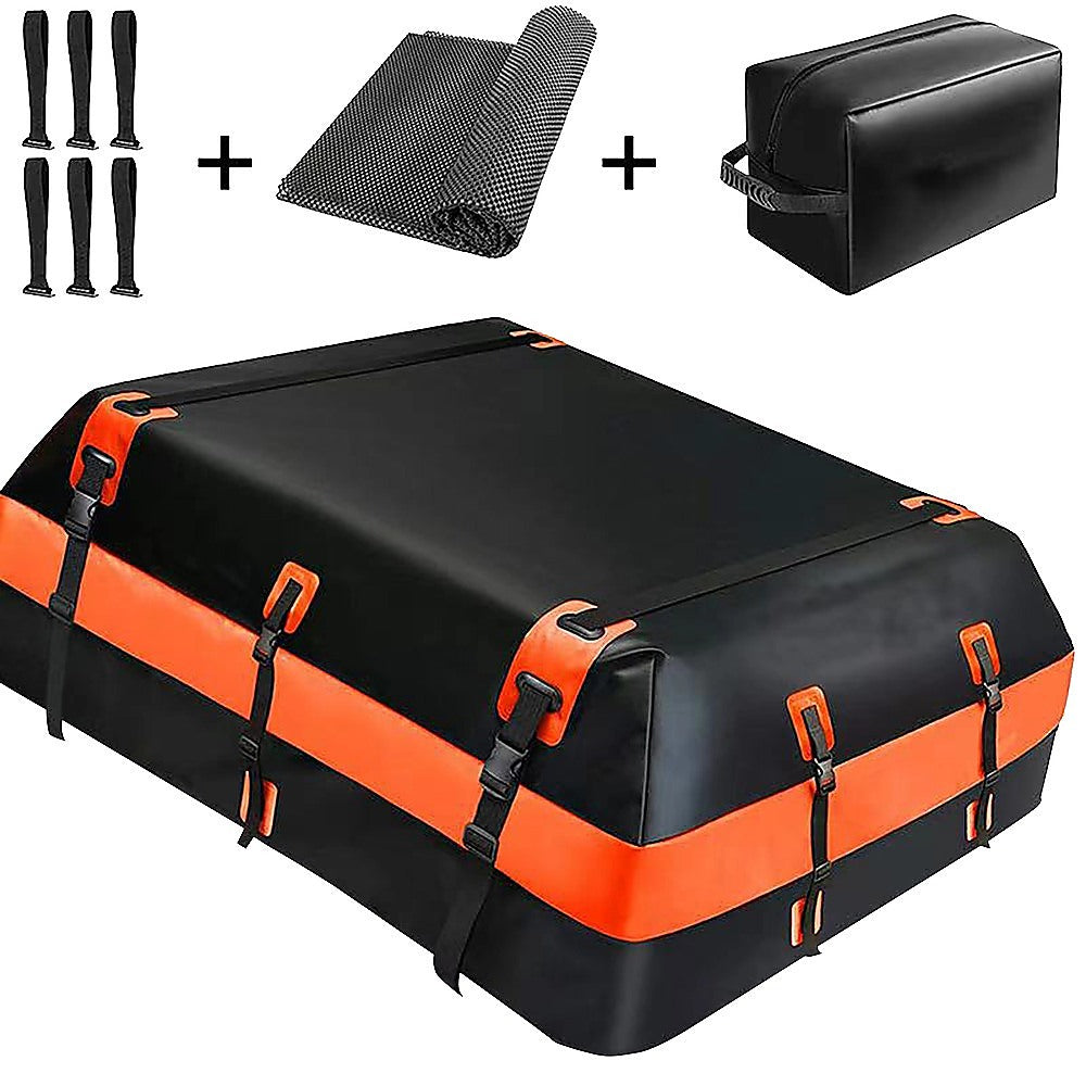 600L Car Roof Bag Cargo Carrier - Large Waterproof Rooftop Luggage Rack Storage V63-953991