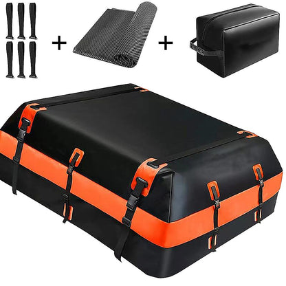 600L Car Roof Bag Cargo Carrier - Large Waterproof Rooftop Luggage Rack Storage V63-953991
