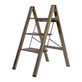 3 Step Ladder Foldable Lightweight - Anti-Slip Safety Stool for Home & Office V63-954011