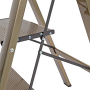 3 Step Ladder Foldable Lightweight - Anti-Slip Safety Stool for Home & Office V63-954011