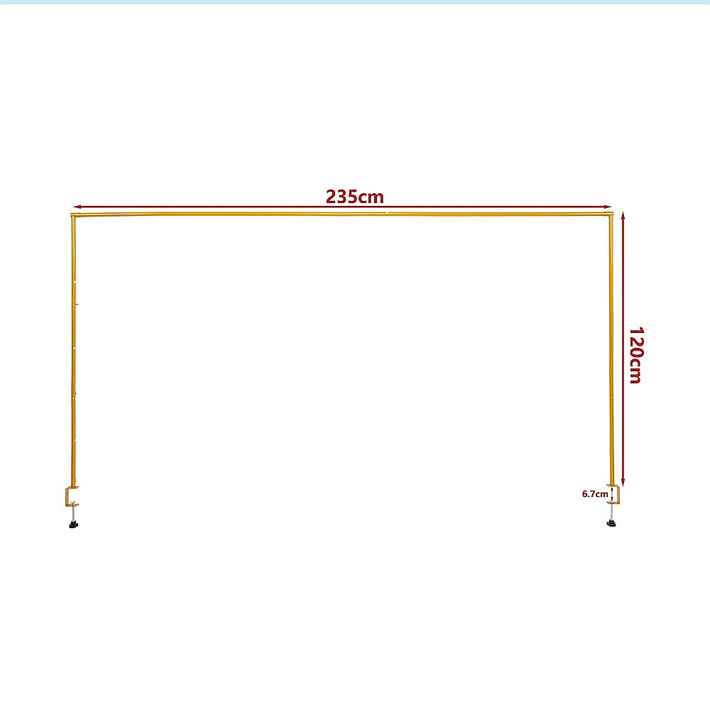 Table Arch Stand with Clamps - Wedding & Birthday Party Balloon Decoration Frame V63-954031
