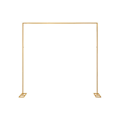 3m Wedding Arch Backdrop Stand - Square Metal Frame for Balloons & Flowers V63-954041