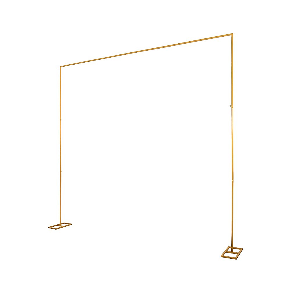 3m Wedding Arch Backdrop Stand - Square Metal Frame for Balloons & Flowers V63-954041
