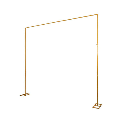 3m Wedding Arch Backdrop Stand - Square Metal Frame for Balloons & Flowers V63-954041