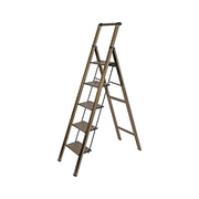 5 Step Ladder - Foldable Lightweight Aluminium with Anti-Slip Pedals V63-954091