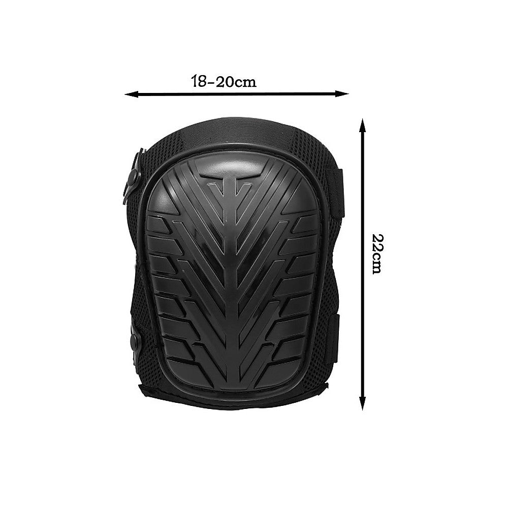Heavy Duty Work Knee Pads - Construction Safety Pads with Soft Foam & Gel Cushion for All-Day Comfort V63-954121
