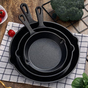 Chef Cast Iron Frying Pan Set - 3PCS Skillet, Grill & Oven Cookware for Home Cooking V63-954131