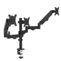 Triple Monitor Mount Stand - Desk Clamp with 3 Adjustable Arms for Multi-Screen Setup V63-954151