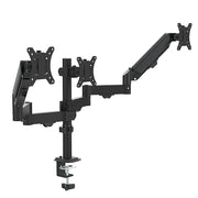Triple Monitor Mount Stand - Desk Clamp with 3 Adjustable Arms for Multi-Screen Setup V63-954151