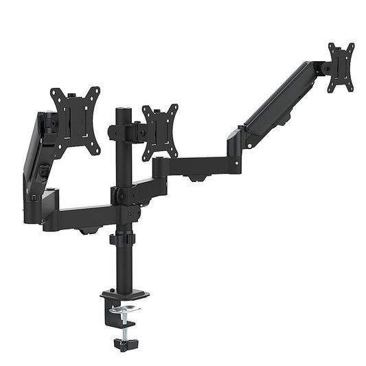 Triple Monitor Mount Stand - Desk Clamp with 3 Adjustable Arms for Multi-Screen Setup V63-954151