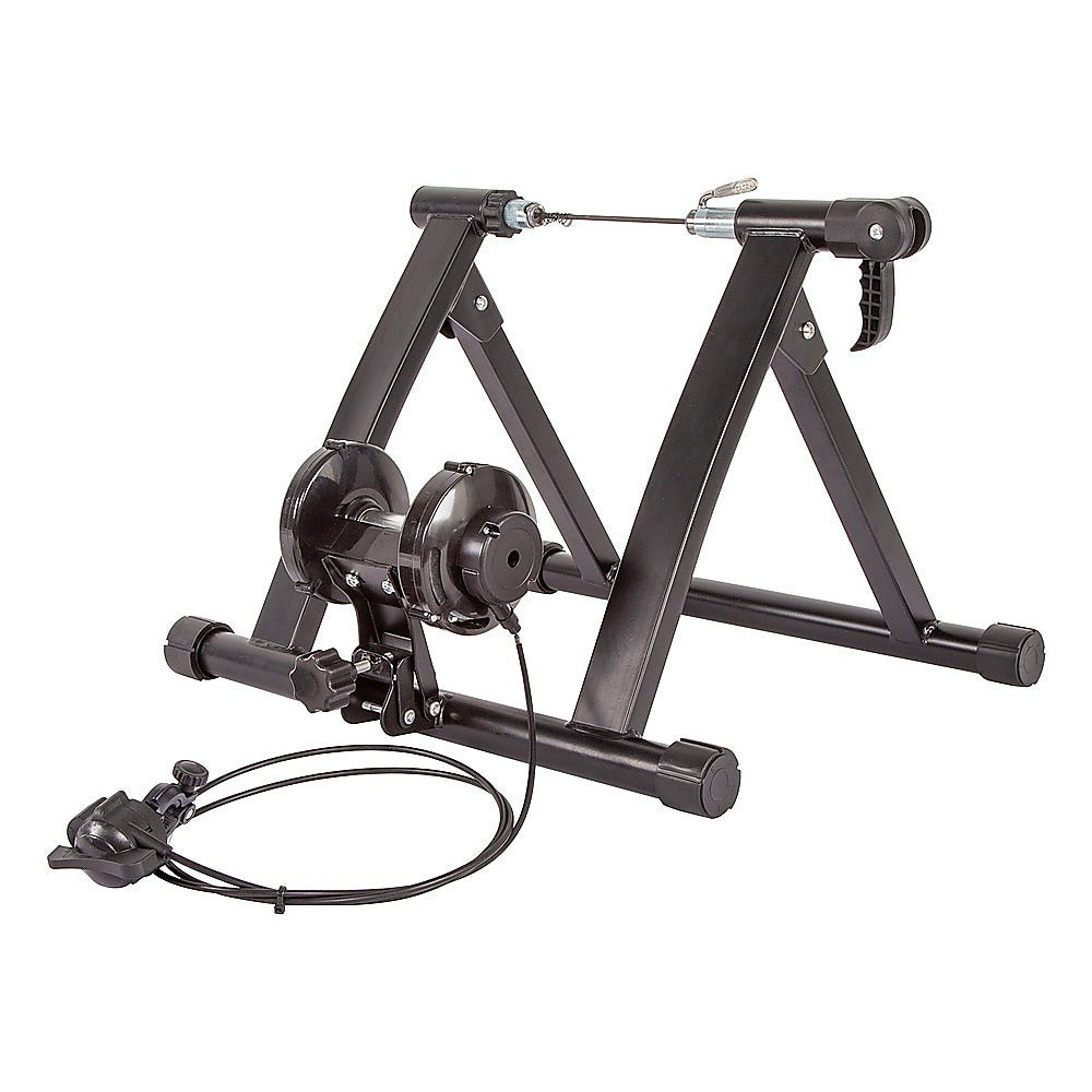 Indoor Bicycle Trainer - Magnetic Stationary Bike Stand for Home Fitness Workouts V63-954161