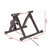 Indoor Bicycle Trainer - Magnetic Stationary Bike Stand for Home Fitness Workouts V63-954161