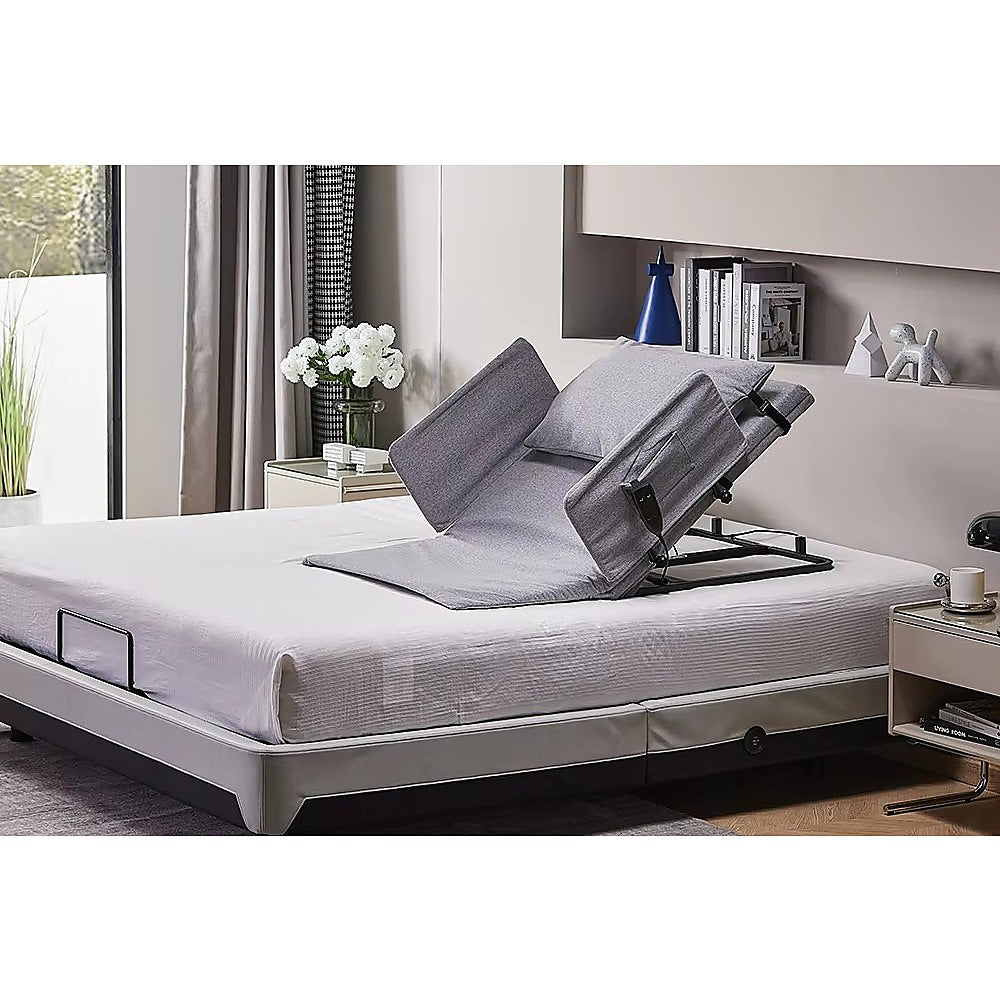 Electric Adjustable Bed Backrest - Power Lift Support with Remote for Sitting & Comfort V63-954171