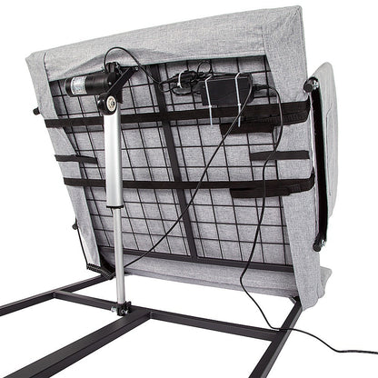 Electric Adjustable Bed Backrest - Power Lift Support with Remote for Sitting & Comfort V63-954171