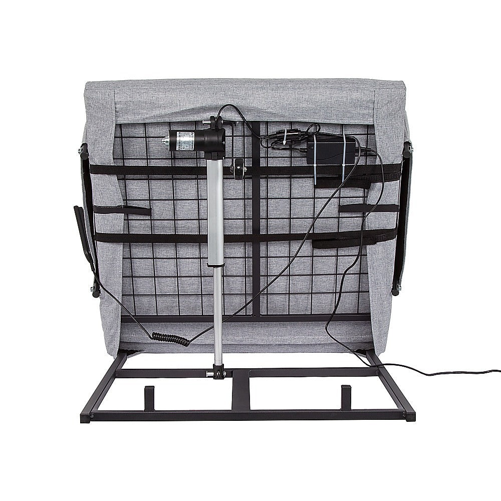 Electric Adjustable Bed Backrest - Power Lift Support with Remote for Sitting & Comfort V63-954171