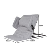 Electric Adjustable Bed Backrest - Power Lift Support with Remote for Sitting & Comfort V63-954171