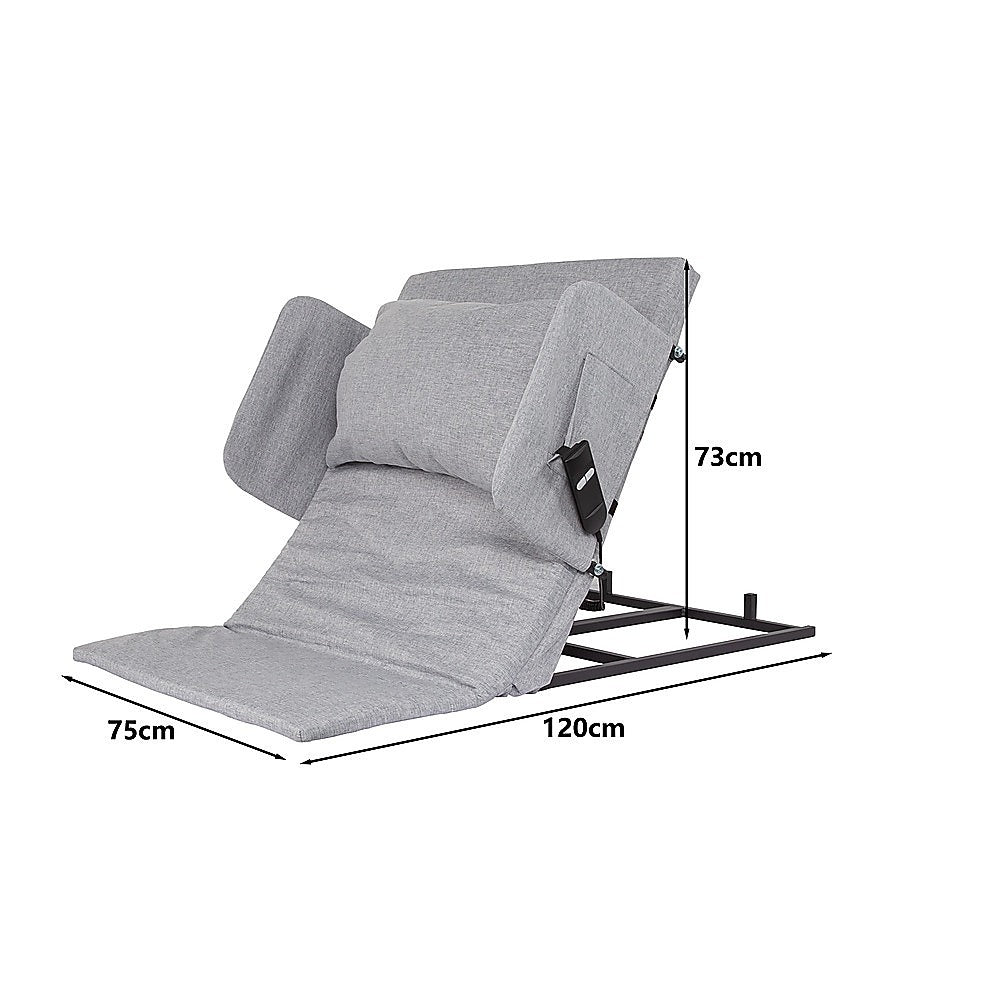 Electric Adjustable Bed Backrest - Power Lift Support with Remote for Sitting & Comfort V63-954171