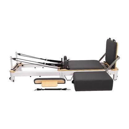 Folding Pilates Reformer Machine - Home Workout Bed for Full Body Fitness Training V63-954181