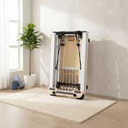 Folding Pilates Reformer Machine - Home Workout Bed for Full Body Fitness Training V63-954181