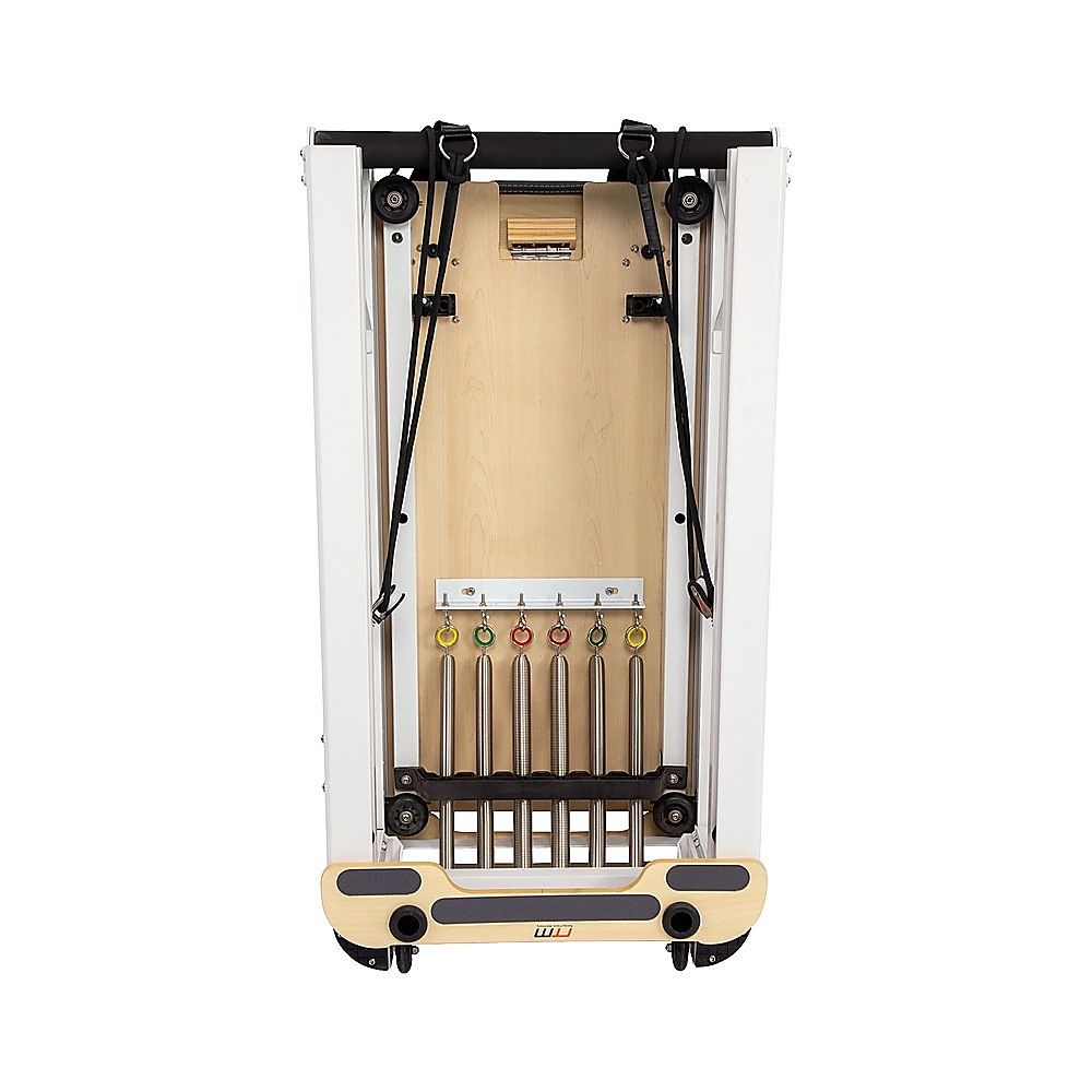Folding Pilates Reformer Machine - Home Workout Bed for Full Body Fitness Training V63-954181
