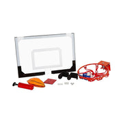 Indoor Mini Basketball Hoop Set - Door Mounted Backboard Kit with Ring & Ball V63-954191