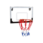 Indoor Mini Basketball Hoop Set - Door Mounted Backboard Kit with Ring & Ball V63-954191