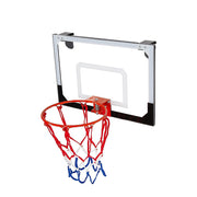 Indoor Mini Basketball Hoop Set - Door Mounted Backboard Kit with Ring & Ball V63-954191