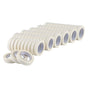 72 x White Masking Tape Rolls - 24mm x 50m Painters Adhesive Tape for Painting V63-954241