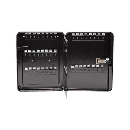 Key Cabinet Lock Box - 72 Key Capacity Wall Mount Secure Storage Organizer V63-954261