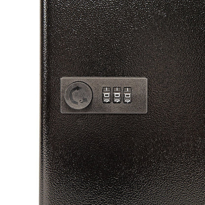 Key Cabinet Lock Box - 72 Key Capacity Wall Mount Secure Storage Organizer V63-954261