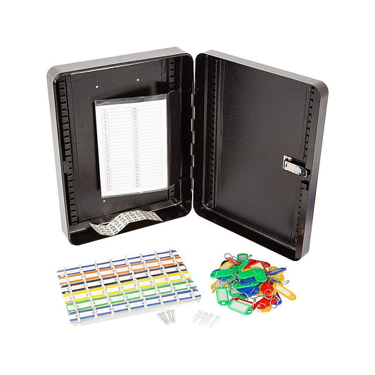 48-Key Cabinet Key Safe with Combination Lock & Keys - Wall Mounted Storage V63-954271