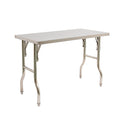 Stainless Steel Kitchen Bench Folding Commercial Prep Work Table 122x61cm V63-954281