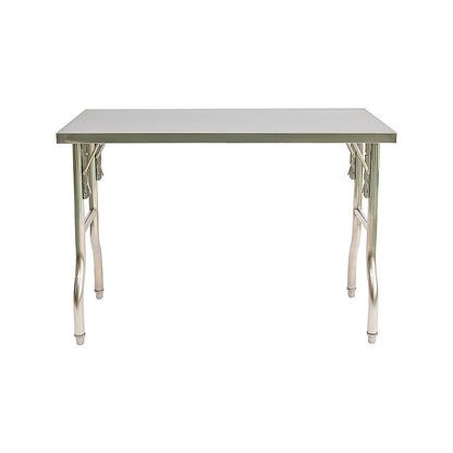Stainless Steel Kitchen Bench Folding Commercial Prep Work Table 122x61cm V63-954281