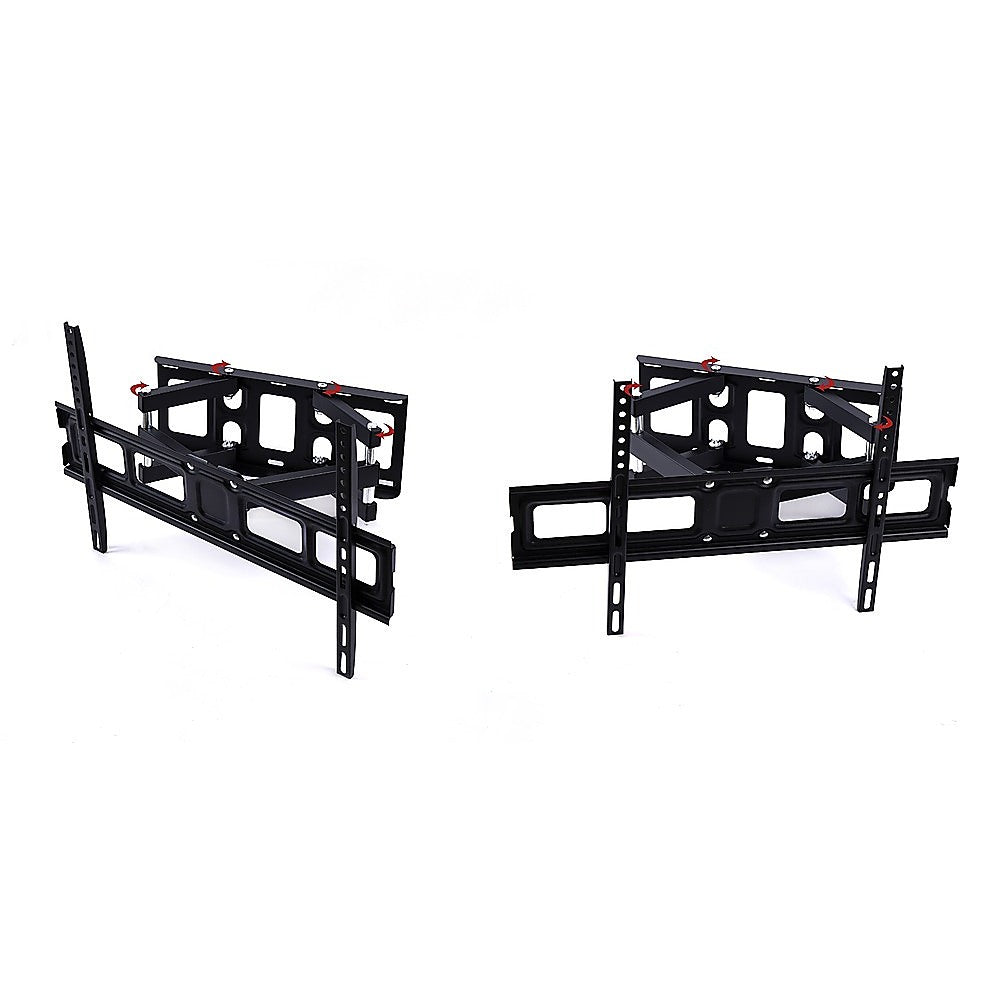 32-75" TV Full Motion Wall Mount Bracket - Swivel & Tilt Adjustable Flat Screen Holder V63-954291