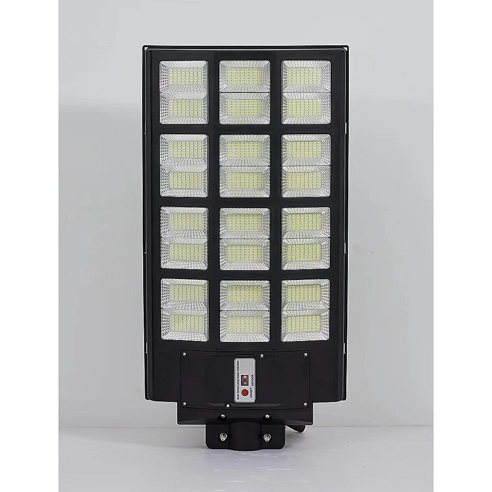 1152 Solar LED Street Light - Commercial Outdoor Garden Motion Sensor Flood Lamp V63-954311