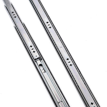 80cm Drawer Runners Pair - Heavy Duty 100kg Locking Slide Rails V63-954341