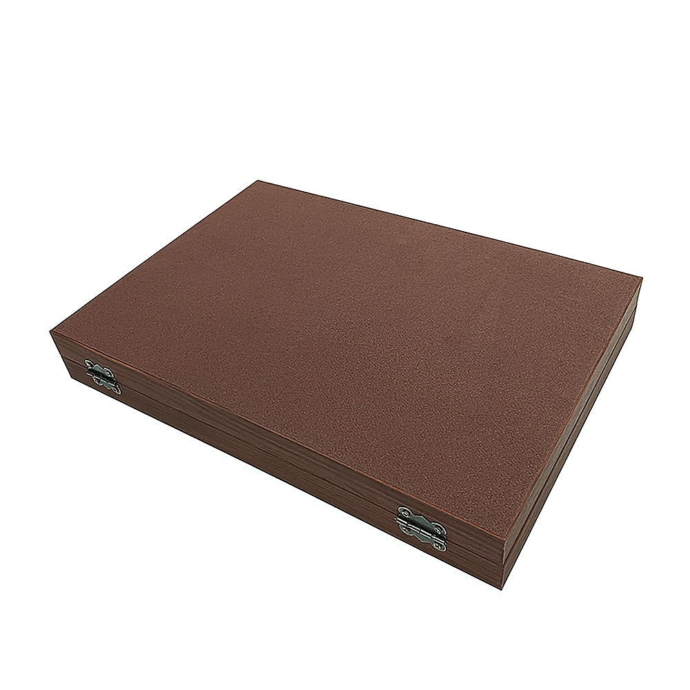 Wooden Jewellery Storage Box - Organiser Case for Rings, Earrings & Accessories V63-954361