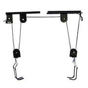 Heavy Duty Bike Hoist Pulley Lift - Garage Ceiling Bicycle Storage Rack w/ Lock V63-954371